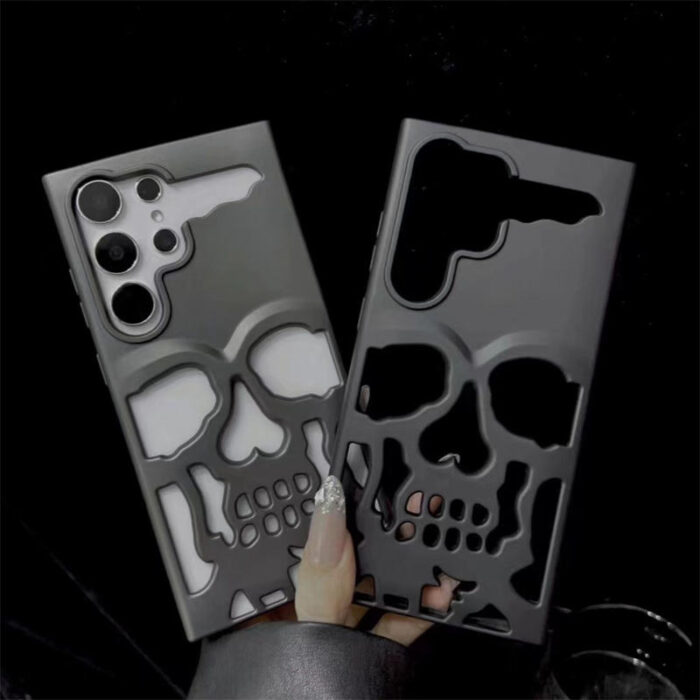 Full Protection Skull Hollow Phone Case - Image 1