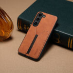 Denior | Drop Resistant Elastic Insert Shell Leather Phone Case for Samsung - Image 3