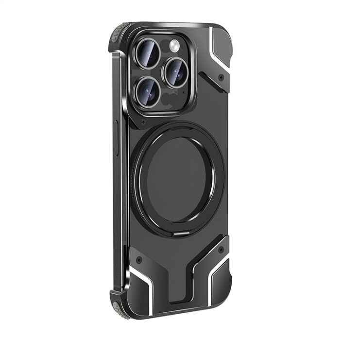Magnetic Ring Holder Mobile Phone Shell for iPhone - Image 6