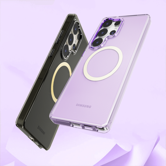 For Samsung cases luxury design Wireless Charge Magnetic Phone Case For Samsung Galaxy S22 S23 S24 S25 Ultra Plus  Shockproof Bumper - Image 1