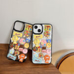 3D Cartoon Candy Chocolate Bean Phone Case for IPhones - Image 4