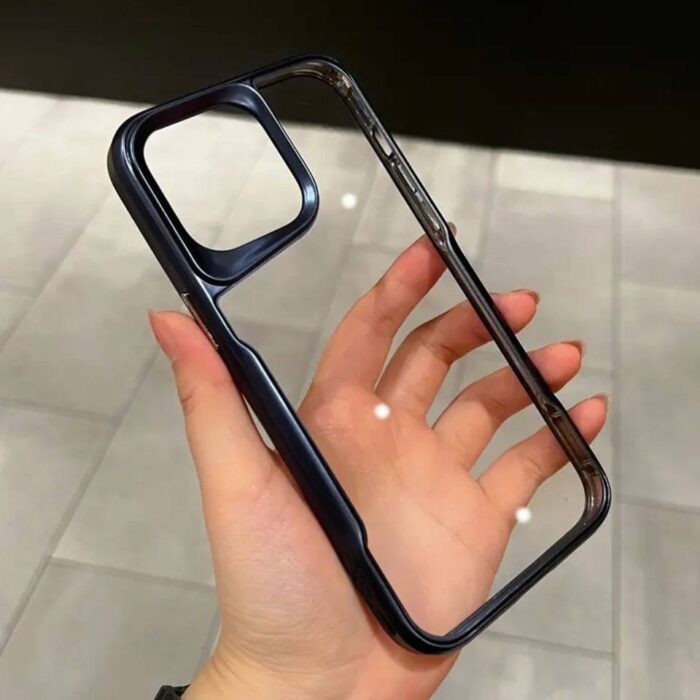 Plating Soft Rubber Border Phone Case - Image 6