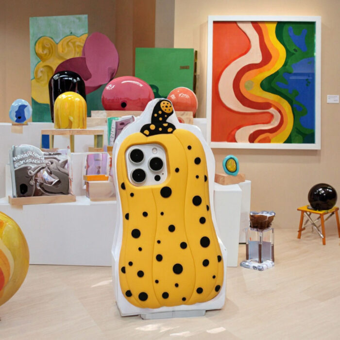 Cute Pumpkin Silicone Phone Case for iPhone - Image 3