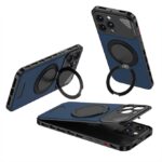 Snap Button Leather Phone Case for iPhone - Image 7