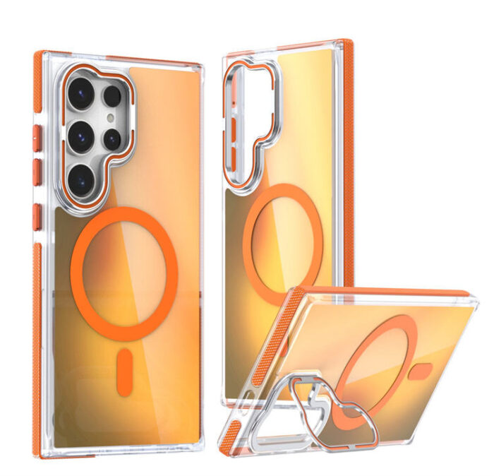 Premium Quality Gradient Color Protective Magnetic Mobile Phone Case - Image 1