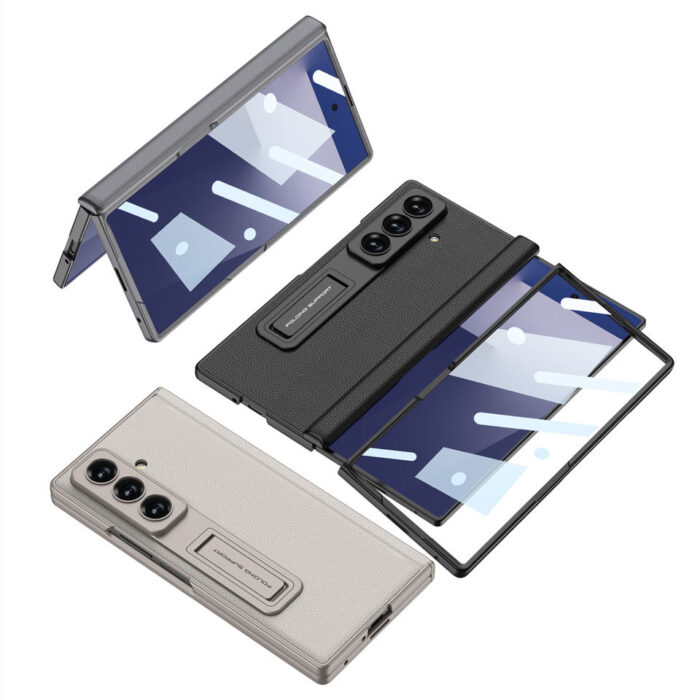 GKK Premium PU Leather Magnetic Case for Samsung Galaxy Z Fold - Image 5