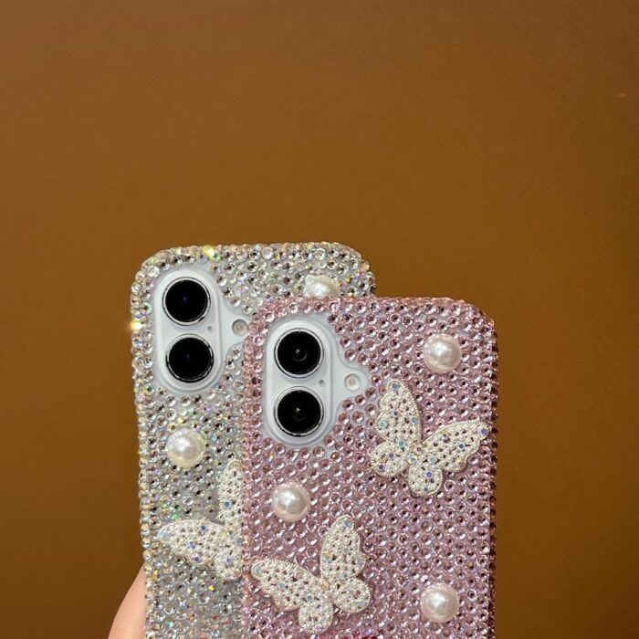 Premium Luxury Sparkling Full Diamond Mobile Phone Case - Image 4