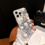 Luxury Crystal Diamond Rose Protective Case for iPhone - Image 7