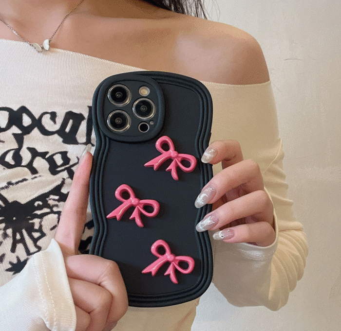 Girls Mobile Phone Case Lovely Three-dimensional - Image 3