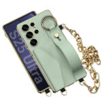 Golden Chain Premium PU Leather Case for Samsung - Image 3