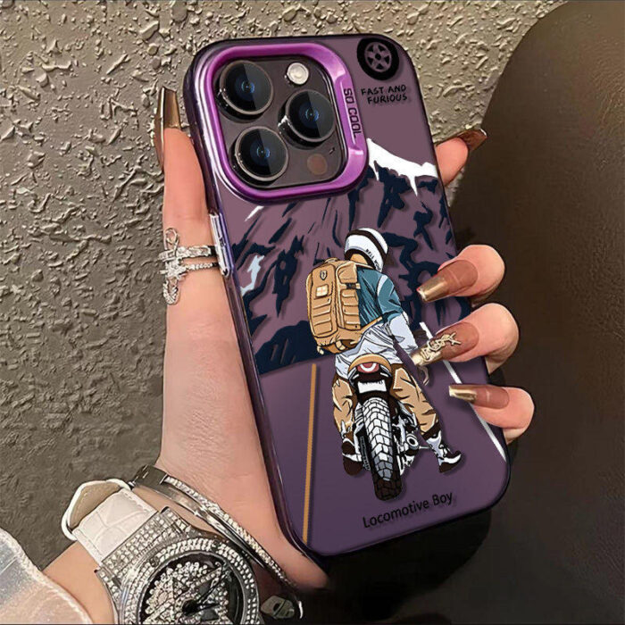 Locomotive Boy Laser Color Silver PC Hard Case - Image 4