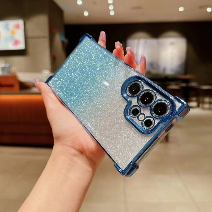 Shockproof Electroplating Soft TPU Stylish Clear Mobile Covers - Image 5