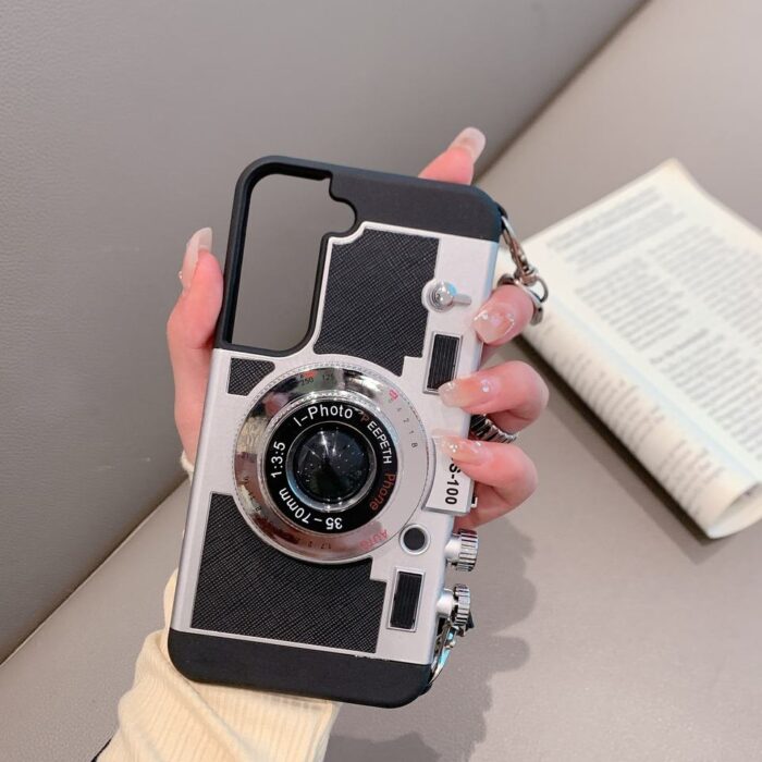 New Girl Fashion Creative Soft TPU 3d Camera Shockproof Phone case - Image 5