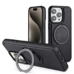 PU Leather Case with Stand for iPhone - Image 7