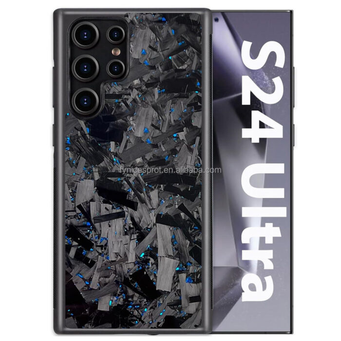 100% Real  Forged Carbon Fiber+TPU  Phone Case - Image 4