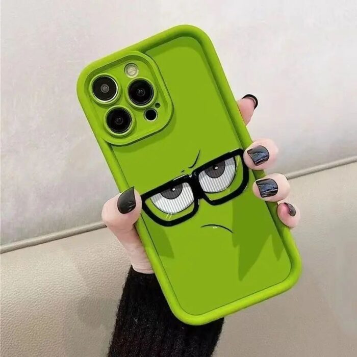 New Design Cool Boy Girls Funny Angry Expression Phone Case - Image 5
