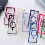 Samsung Phone case Matte Color Magnetic Charging Anti-drop Protective case - Image 5