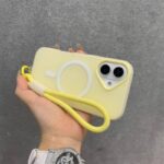 Hand Wrist Strap Matte Case for iPhone - Image 2