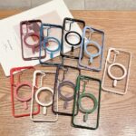 Samsung Phone case Matte Color Magnetic Charging Anti-drop Protective case