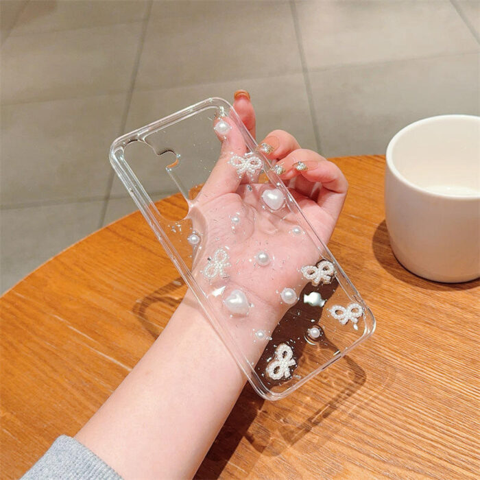 Lovely 3D Bear Hidden Holder Stand Tpu Phone Case - Image 4