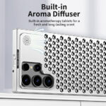 High Quality Aluminum Alloy Anti Heat Ice-feel Case with Aromatherapy Metal Anti-fall Cooling Phone Case - Image 4