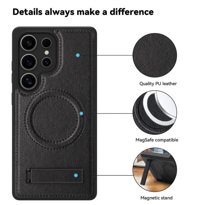 Luxury Strong Magnetic Leather Case - Image 6
