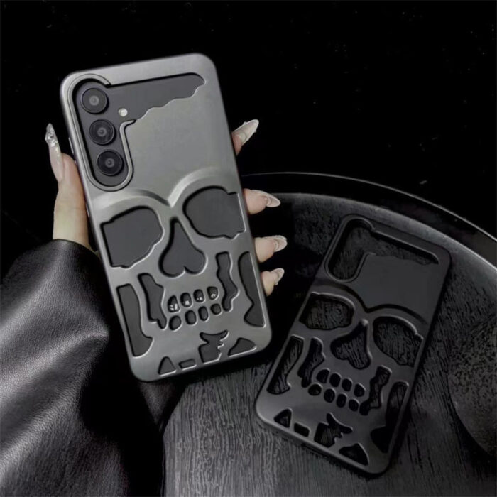 Full Protection Skull Hollow Phone Case - Image 2