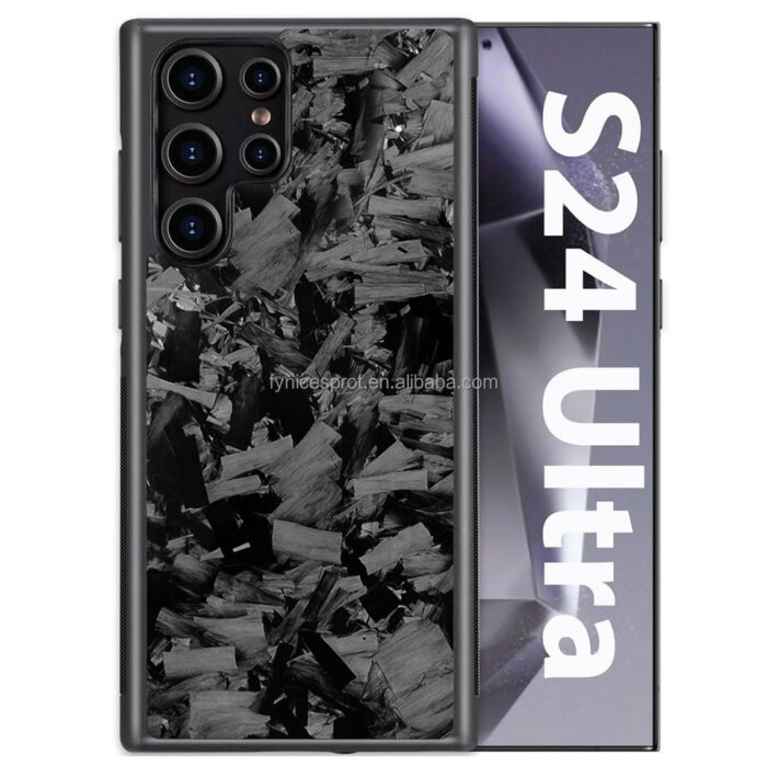 100% Real  Forged Carbon Fiber+TPU  Phone Case - Image 2
