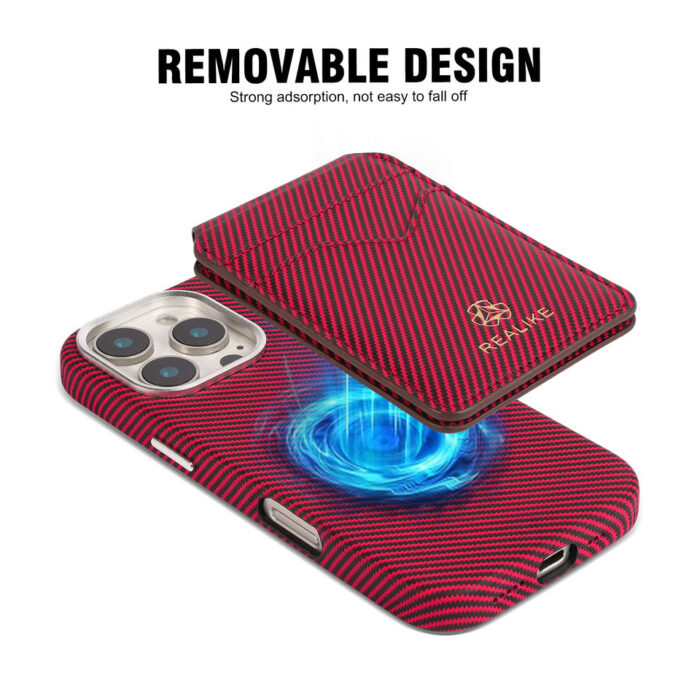 Luxury Premium Carbon Fiber Texture Mobile Cover - Image 3