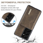 Phone case Removable Magnetic Card Solt Holder Leather Mobile Phone Bags for Samsung Galaxy - Image 3
