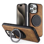 PU Leather Case with Stand for iPhone - Image 3