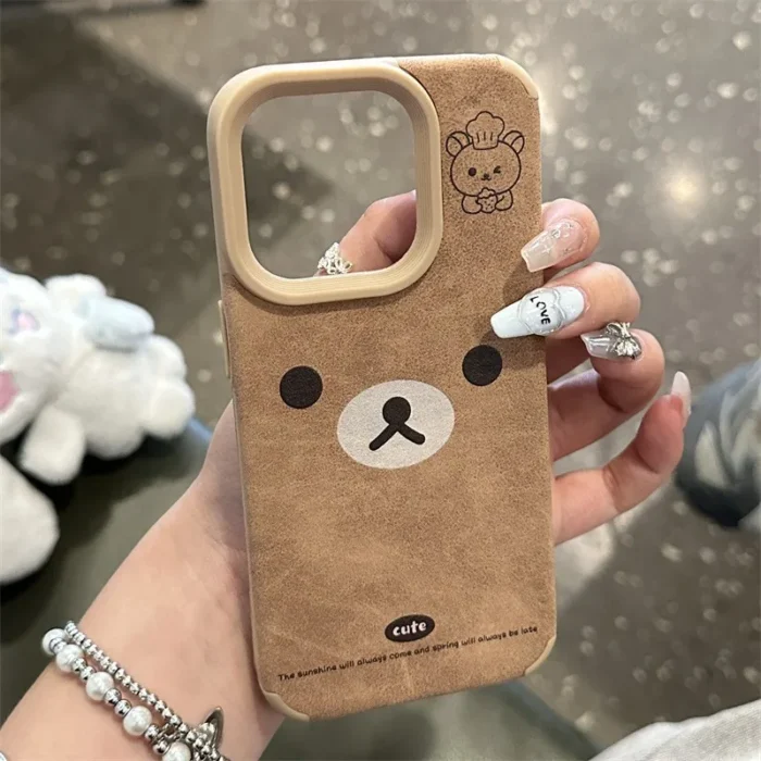 Cartoon Bear for IPhone Mobile Phone case - Image 5