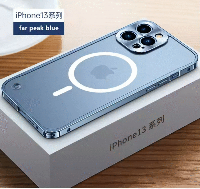 Aluminum Metal Full protection Mobile Phone Cover for iPhone - Image 2