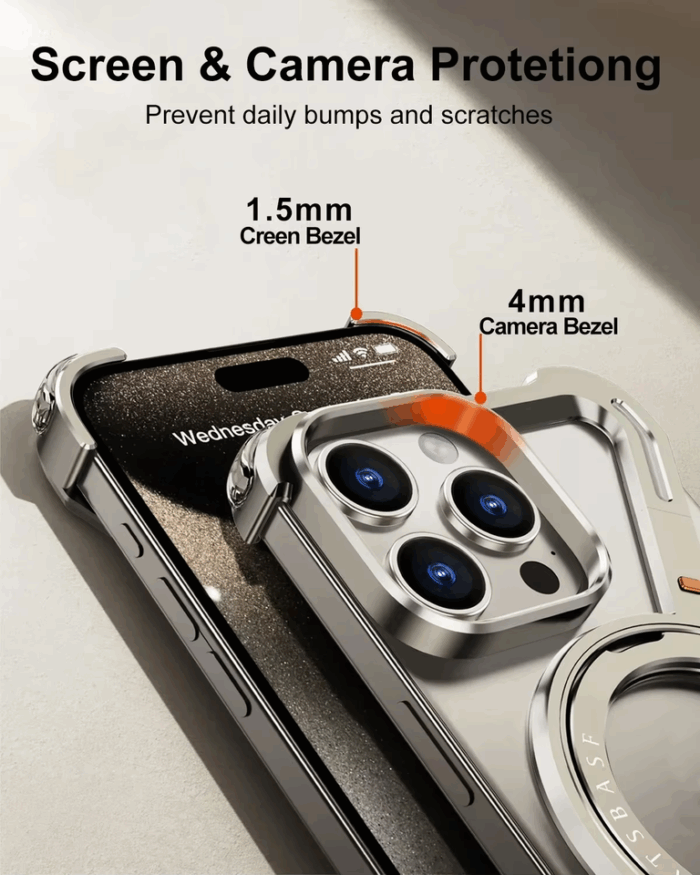 Aluminum Alloy Frameless for iPhone Case - Image 2