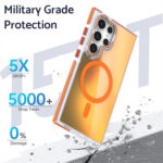 Premium Quality Gradient Color Protective Magnetic Mobile Phone Case - Image 4