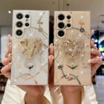 Luxury Love Heart Holder Stand Phone Case