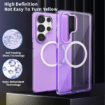 For Samsung cases luxury design Wireless Charge Magnetic Phone Case For Samsung Galaxy S22 S23 S24 S25 Ultra Plus  Shockproof Bumper - Image 2