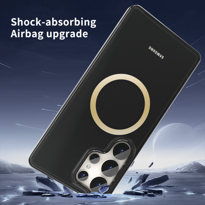 For Samsung cases luxury design Wireless Charge Magnetic Phone Case For Samsung Galaxy S22 S23 S24 S25 Ultra Plus  Shockproof Bumper - Image 5