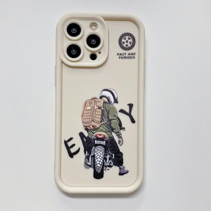Tide Motorbike Boy Mobile Phone case - Image 6