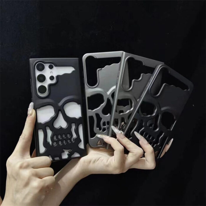 Full Protection Skull Hollow Phone Case - Image 6
