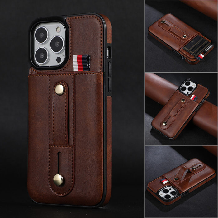 Wallet Case Compatible Holder Features Phone Case for iPhone - Image 7