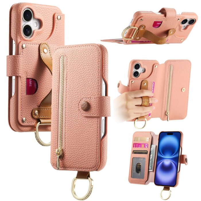 Wallet Premium PU Leather Cell Phone Case - Image 7
