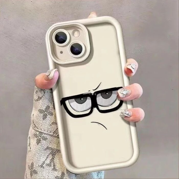 New Design Cool Boy Girls Funny Angry Expression Phone Case - Image 6