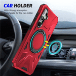 For Samsung Galaxy (S22 S23 S24 S25 Ultra) Phone Case Shock Absorbing Magnetic Smart with 360 Kickstand Phone Cover - Image 5