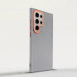 Premium PU Leather Magnetic With Camera Frame Skin Feel Phone Case - Image 2