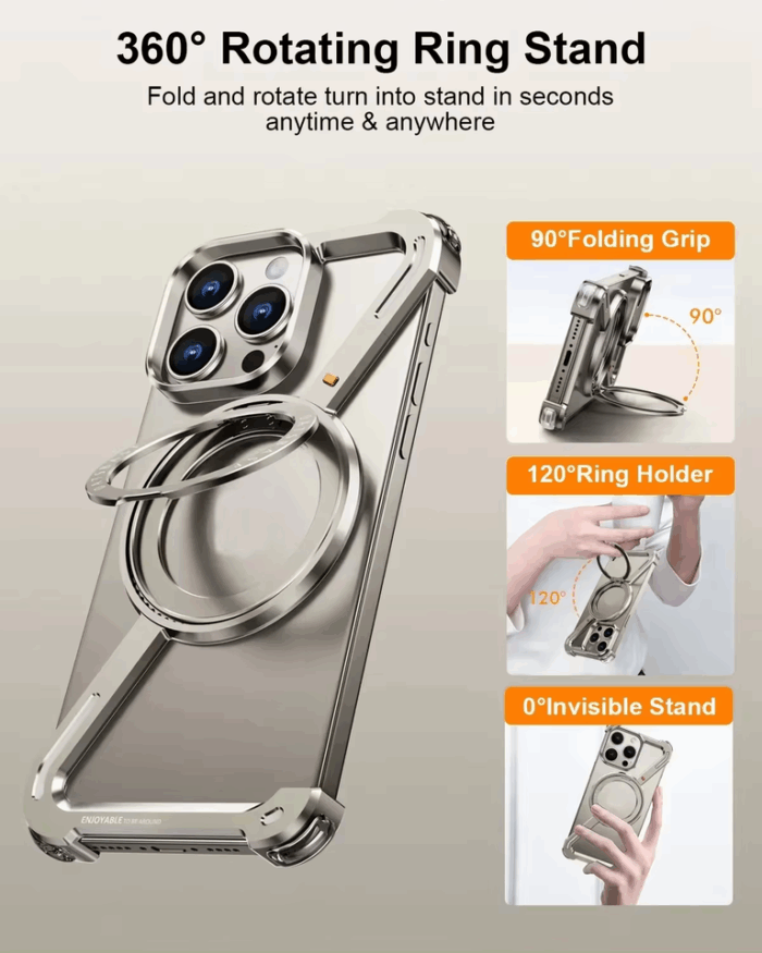 Aluminum Alloy Frameless for iPhone Case - Image 7