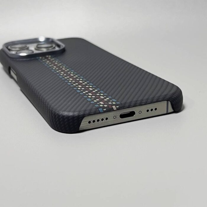 Carbon Fiber Texture Woven Ultra-Thin Protective Cover - Image 4