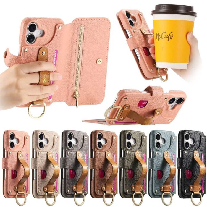 Wallet Premium PU Leather Cell Phone Case - Image 6
