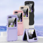 New Fashion Wave Silicone Phone Case for Samsung Z Flip - Image 2