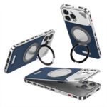 Snap Button Leather Phone Case for iPhone - Image 5